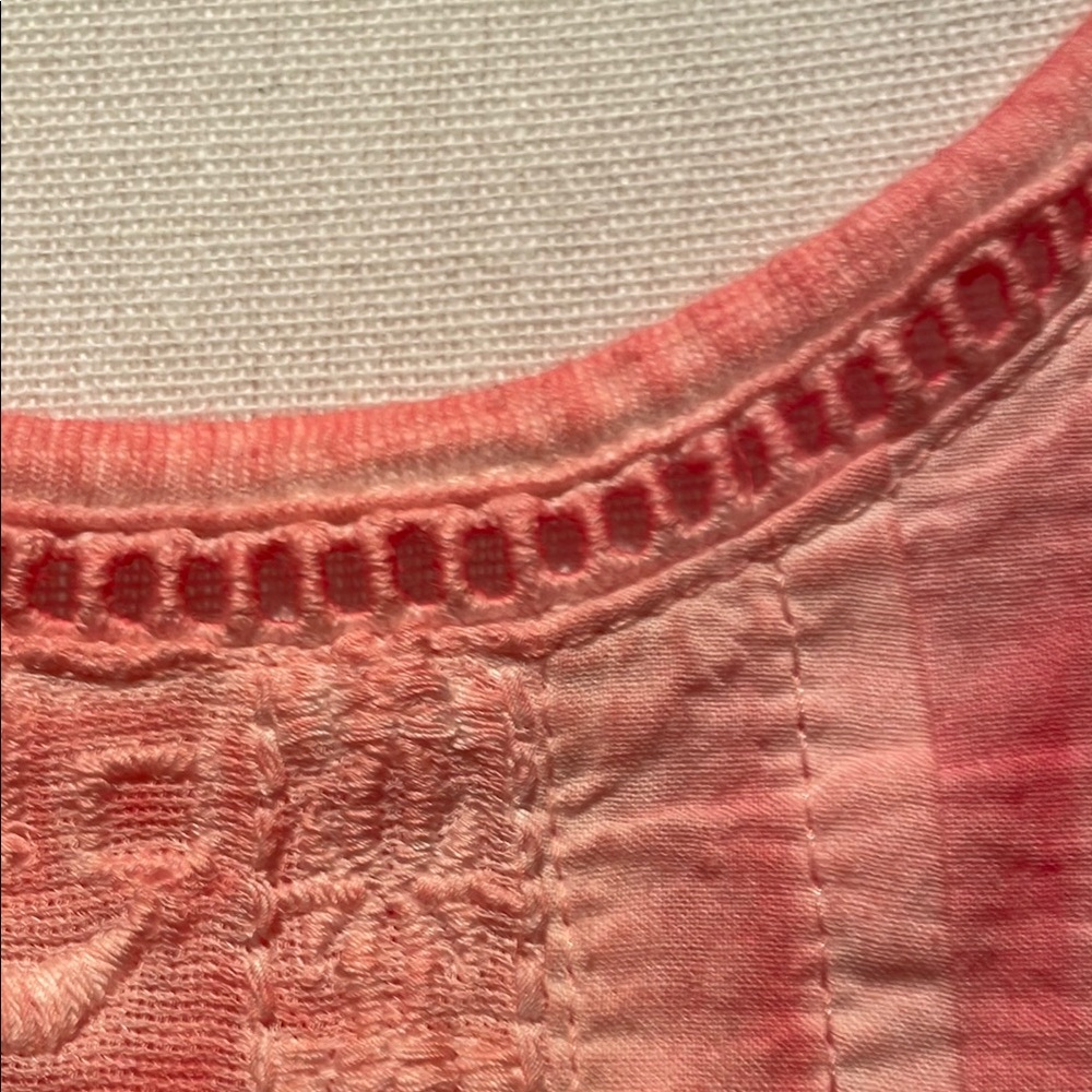 Soft Surroundings Pink Tank Top with Pintuck Details - Picture 6 of 10